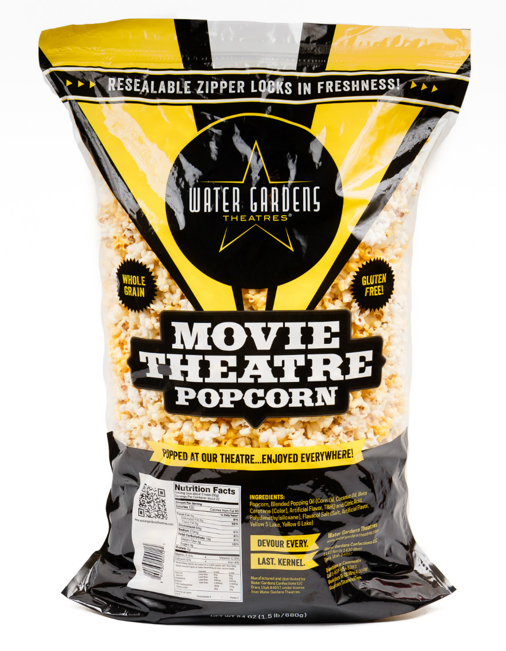 Water Gardens Popcorn Movie Theater Kettle Corn Products